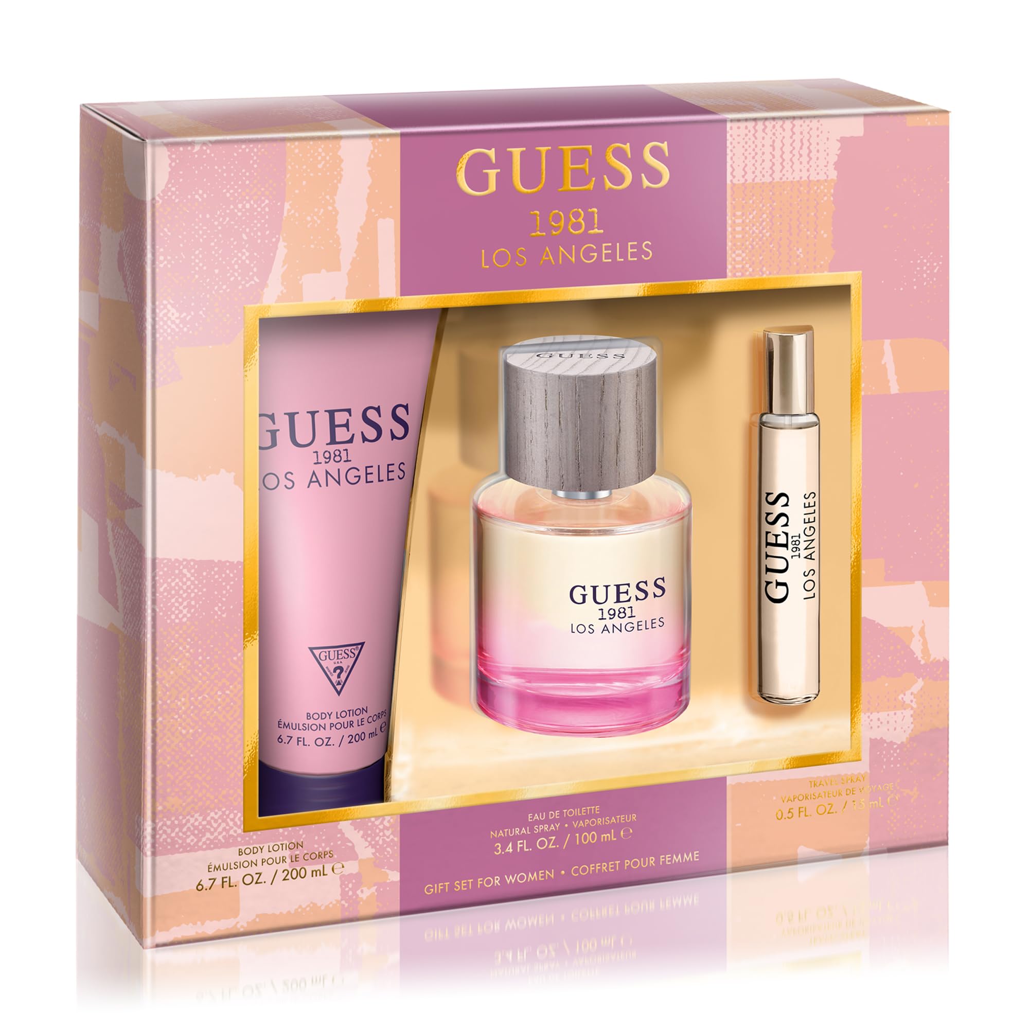 Guess 1981 Los Angeles 3-Pieces Eau de Toilette Gift Set for Women