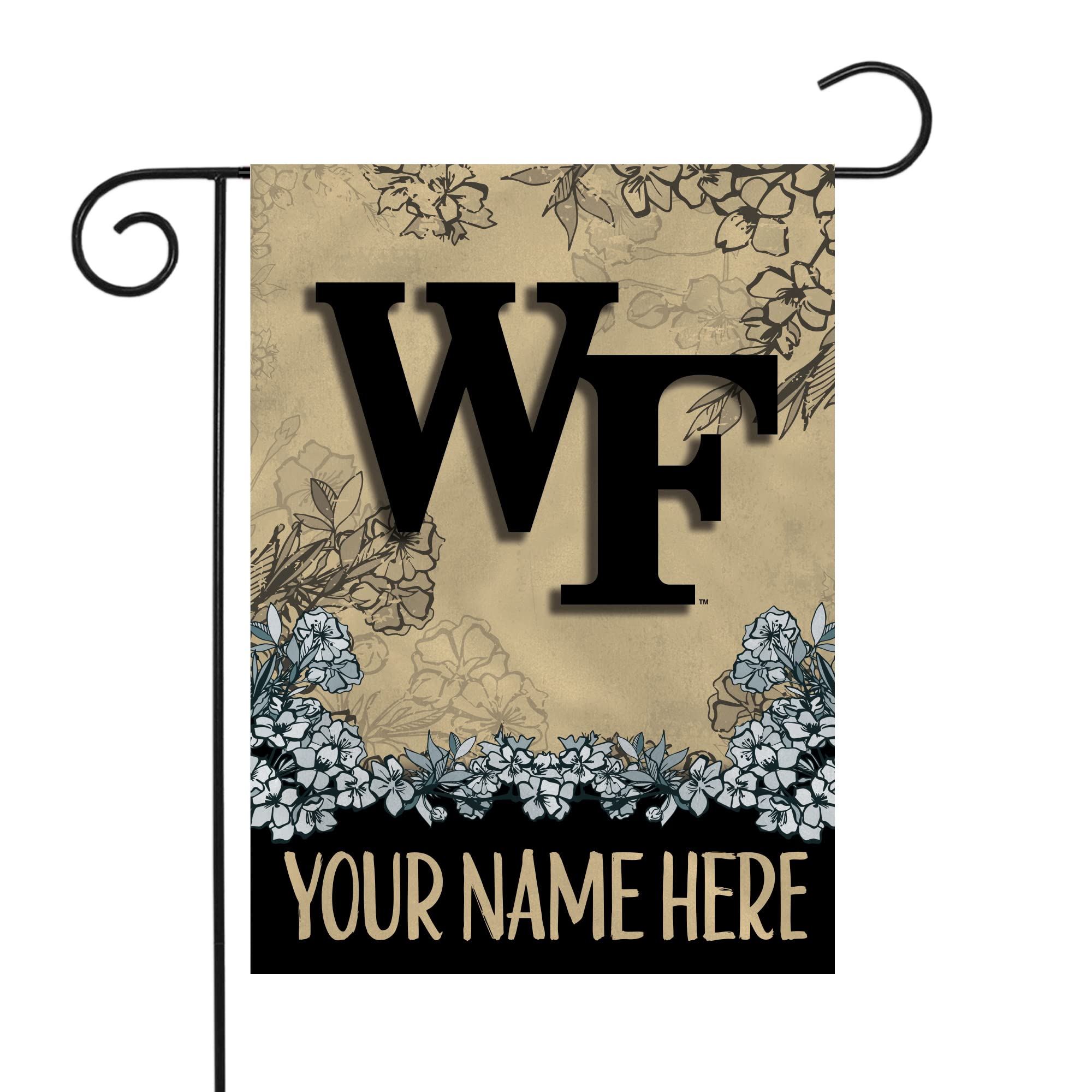 Rico Industries NCAA Standard/Primary Personalized Garden Flag