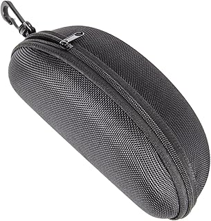 スポーツメガネケース - カラビナ付きサングラスケース、フック付きEVAサングラス収納 |保護EVAサングラスケース、耐衝撃性