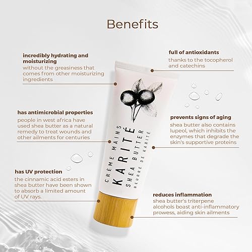 Miniatura 3 de Karité Crème Mains Crema nutritiva para manos, hidratante, de rápida absorción y formulada y aprobada por dermatólogos