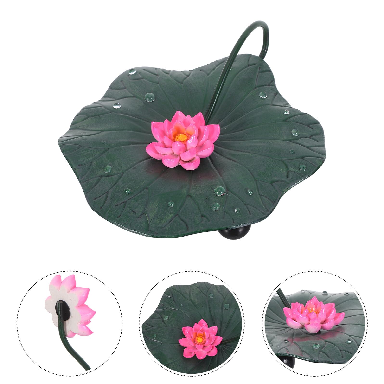 Servilletero de Loto Decorativo para Mesa de Restaurante en Hierro Diseño Flor para Cocina y Eventos Elegantes