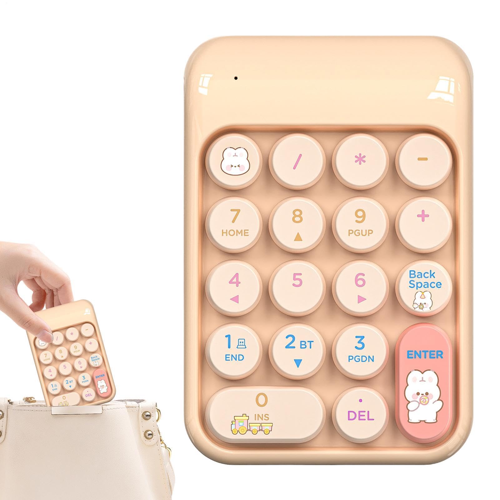 Pavé numérique sans fil pour ordinateur portable et saisie comptable - 8