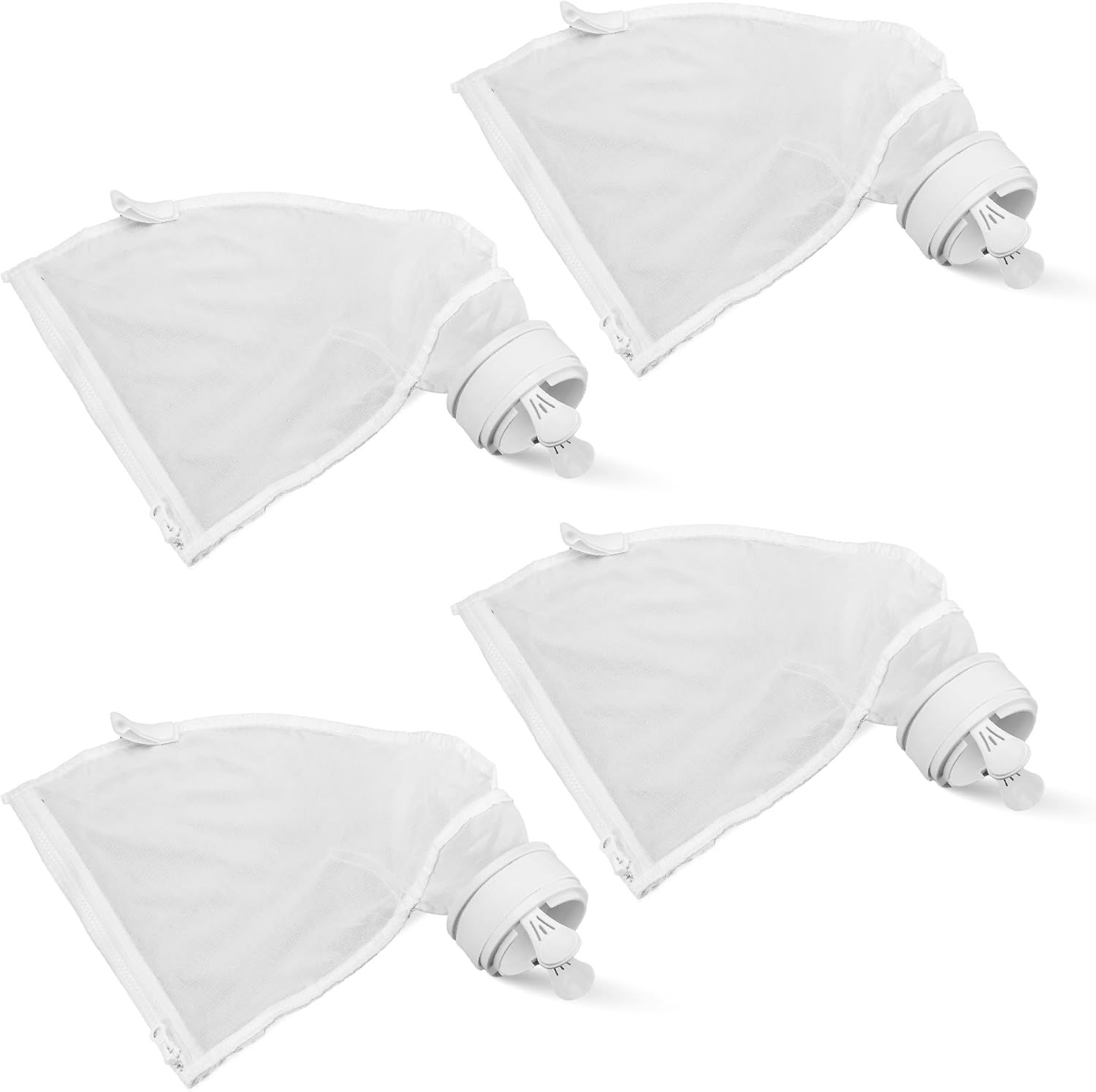 【Upgraded 2026】 K13 Pool Cleaner All Purpose Bag with Zipper Enclosure Replacement Bag for Polaris 280 480 Pool Cleaner All Purpose Filter Bag K13 by Canamax - Pack of 4