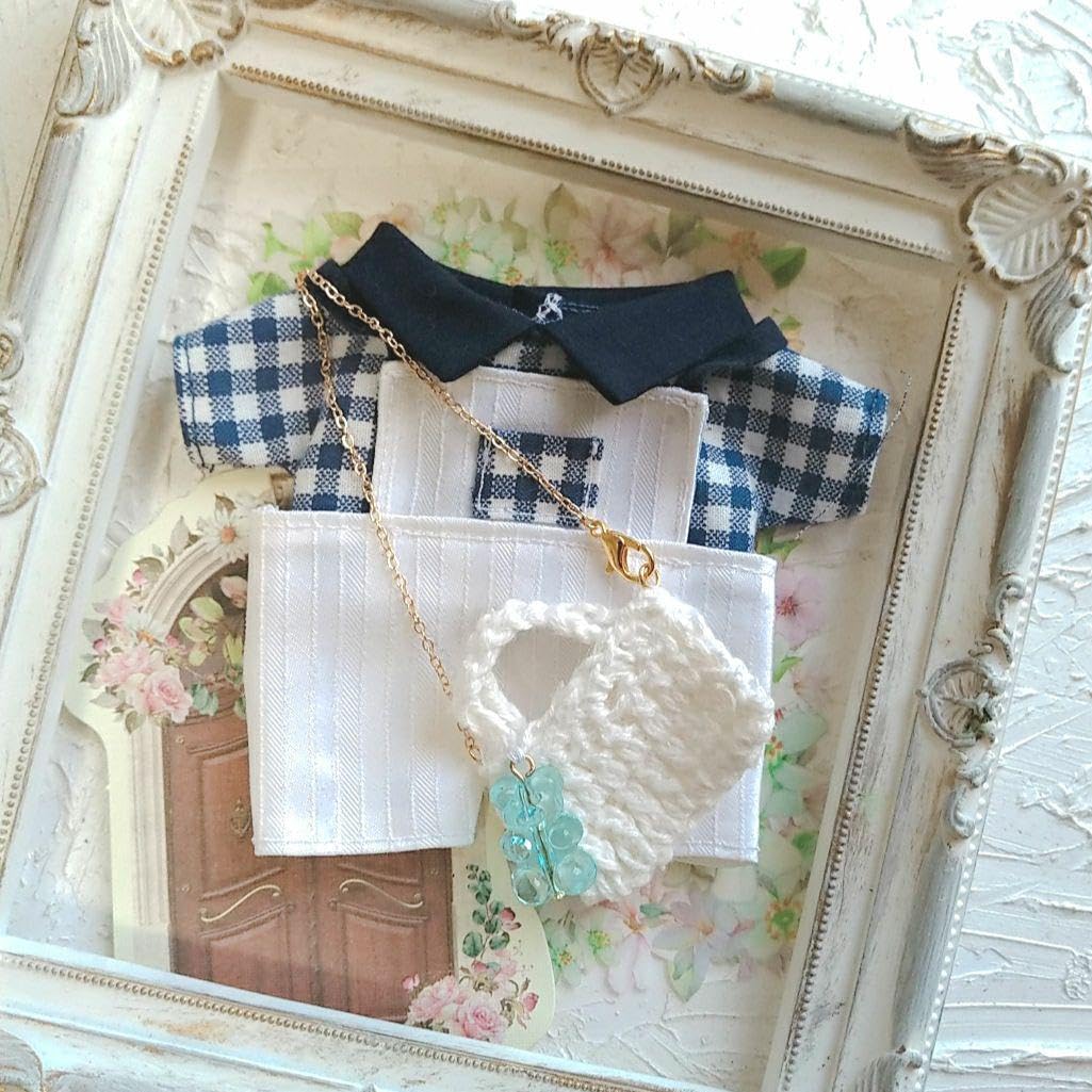 Amazon.co.jp: 16cm ぬい服 ぬいぐるみ 洋服 サロペット ズボン : おもちゃ
