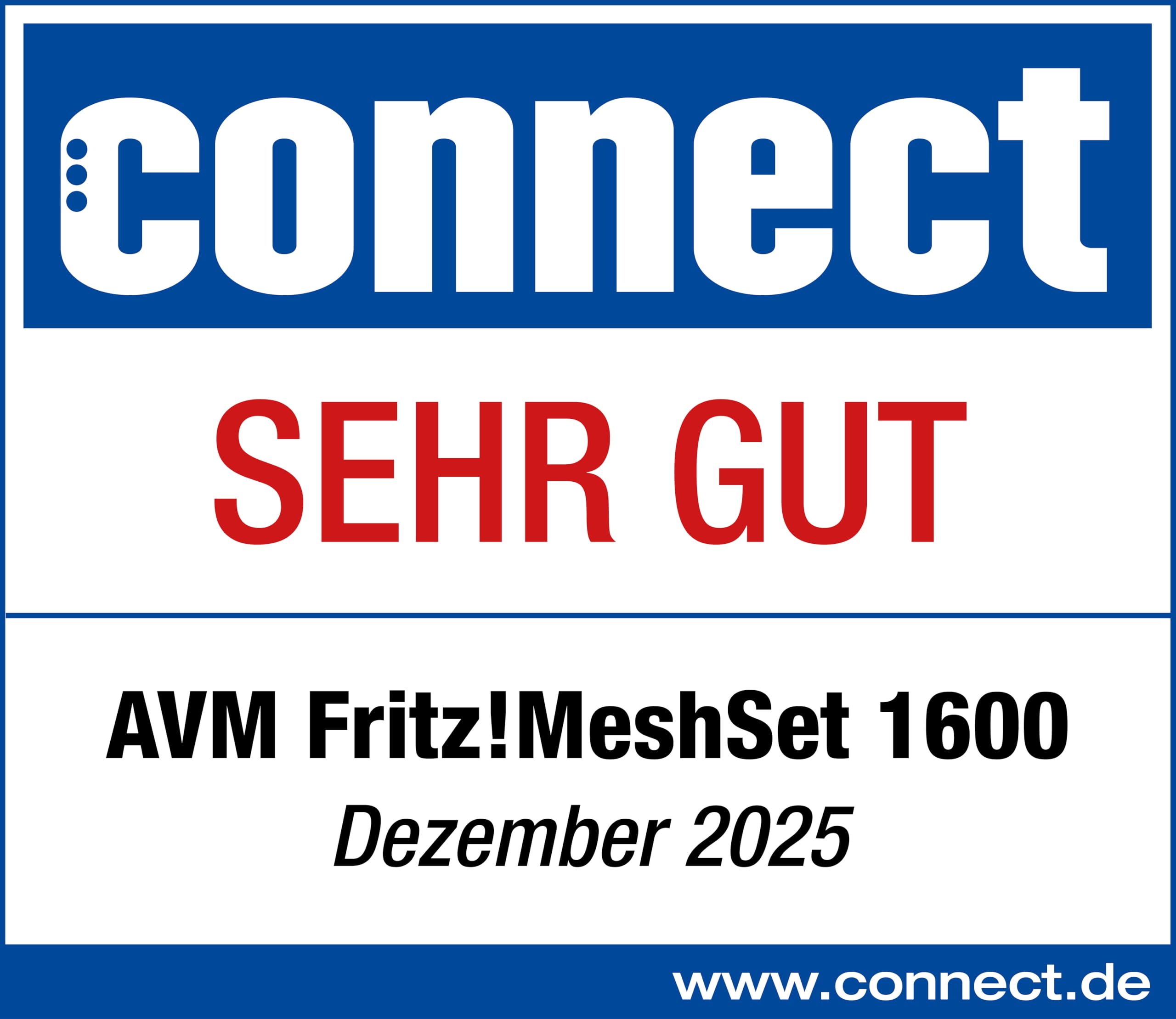 Fritz!Mesh Set 1600 2er-Set (2X Fritz!Repeater, ideal für Internetrouter oder Glasfasermodem (ONT), WLAN-Abdeckung für 3-5 Räume, Wi-Fi 6 mit bis zu 3.000 MBit/s, deutschsprachige Version)