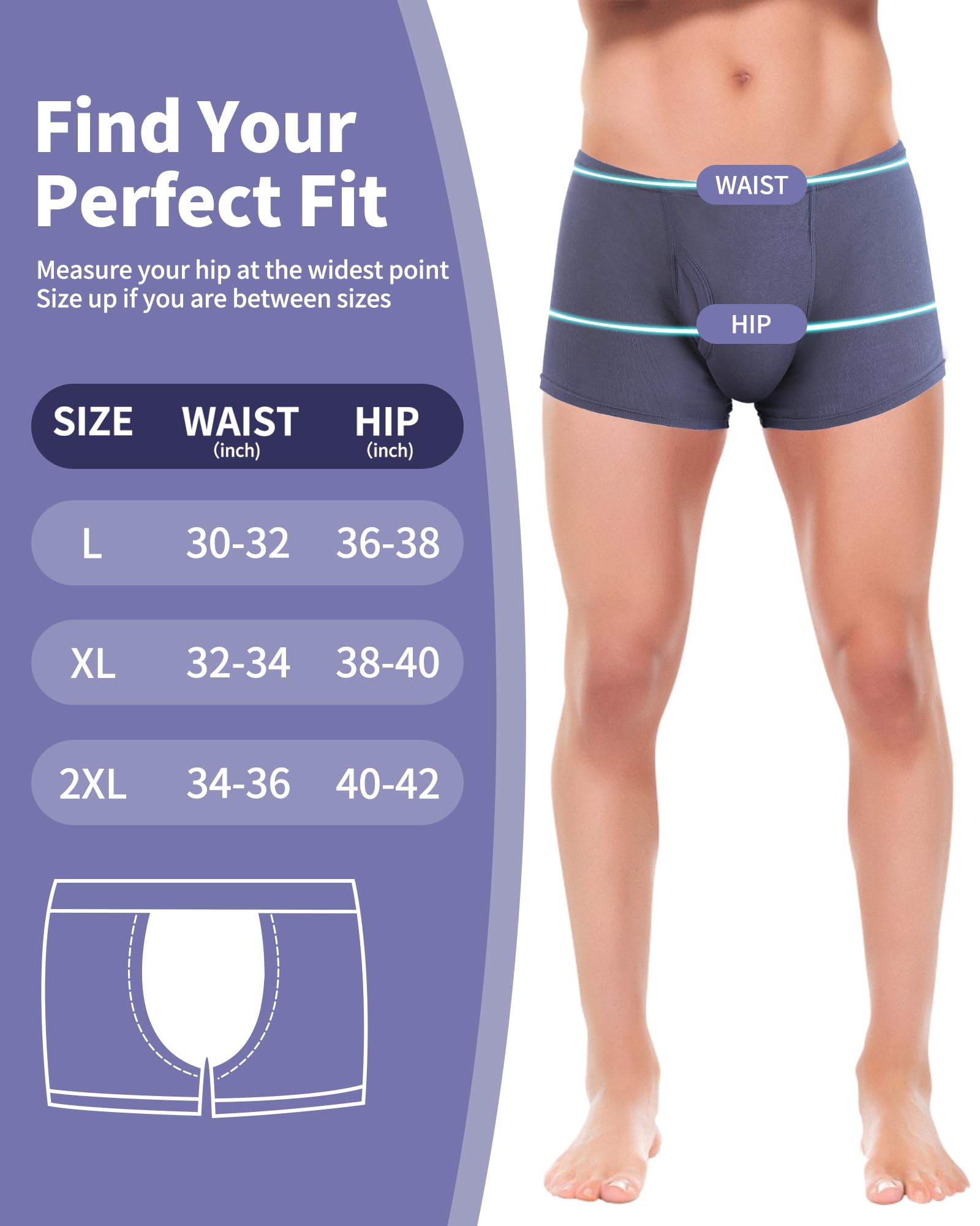 Incontinencia Urinaria Compra De Calzoncillos Bóxer Incontinencia