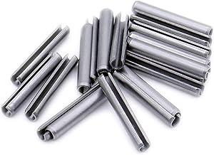 D3.5 (3.5mm x 5mm) Slotted Spring Pin (Heavy) - Stainless Steel (A1) (Pack of 20)