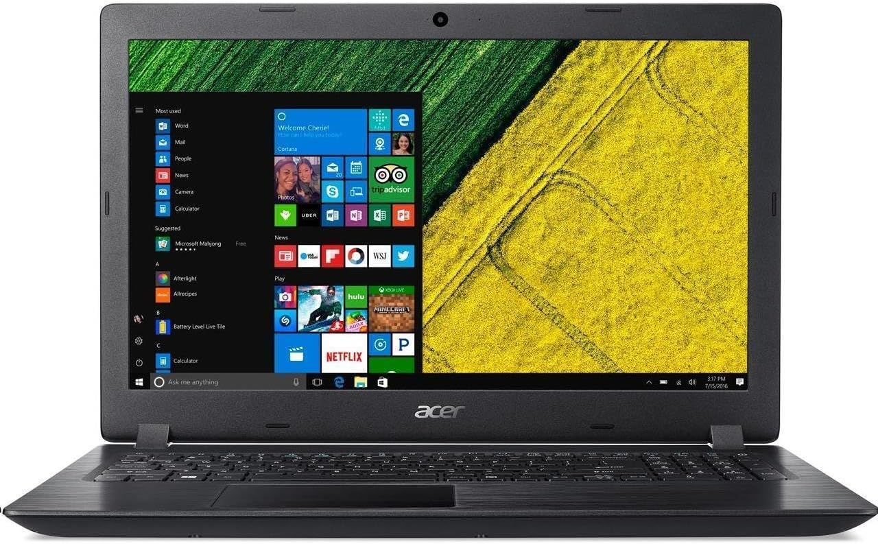 Acer Aspire 3 A315-51 (15.6 inch) Notebook Intel Core i3 -6006U 2GHz, 4GB RAM, 1TB HDD, WLAN BT Webcam, HD Graphics 520, Windows 10 Home