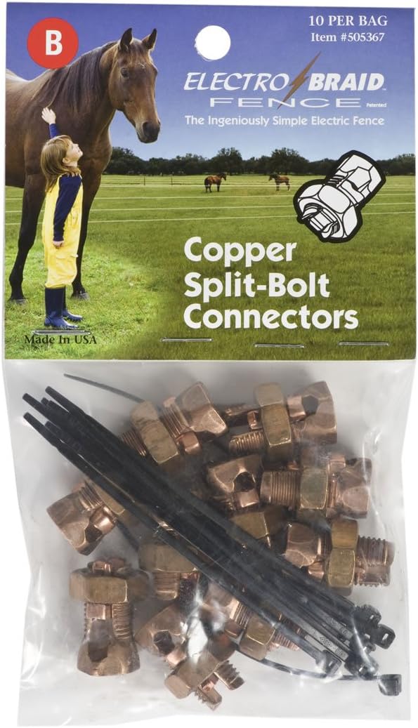 ElectroBraid 505367 Copper Split Bolt Connector