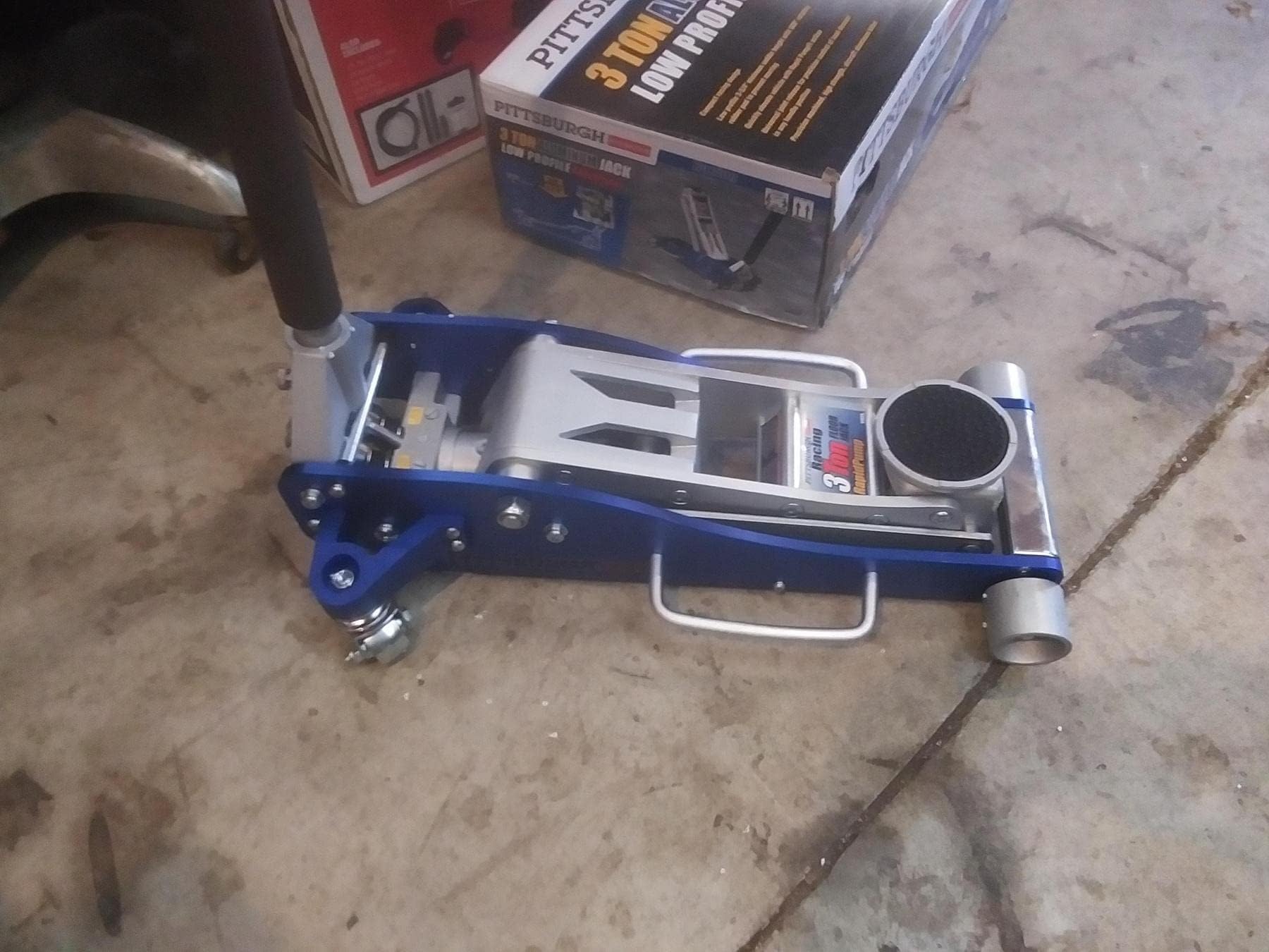 3 Ton Aluminum Race Floor Jack Low Profile Rapid Pump Show Car 60 DAY WARRANTY