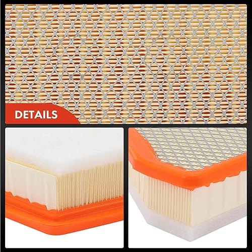 Miniatura 7 de A-Premium Filtro de aire de motor compatible con Cadillac CT6 2016 2017 2018 2019 2020, V6 3.6L, repuesto # 23458700