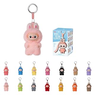 POP MART THE Monster LABUBU Pin for Love (N-Z) Blind Box, Single Box | Mytery Box Keychain – Vinyl Plush Pendant, Bag Charms, Collectible Holiday & Birthday Gift for Kids & Adults, Single Box - Amazon product rated Grade A