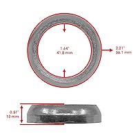 Vista 2 de Caltric Silenciador silenciador Junta de dona compatible con Arctic Cat 700 4X4 Diesel 2007-2012 2015