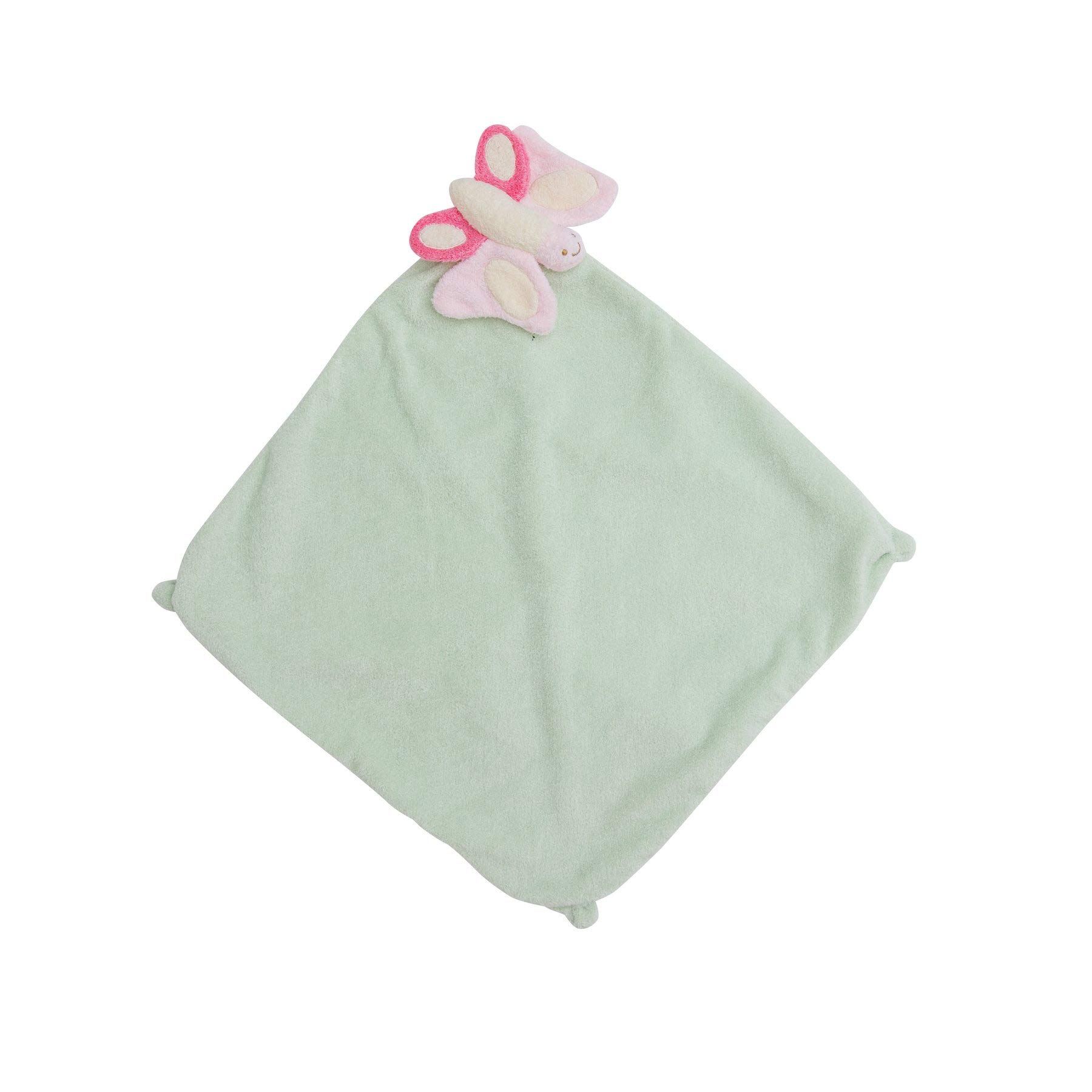 Angel Dear Twin Set 2 pcs Blankies Box. (Green Butterfly)