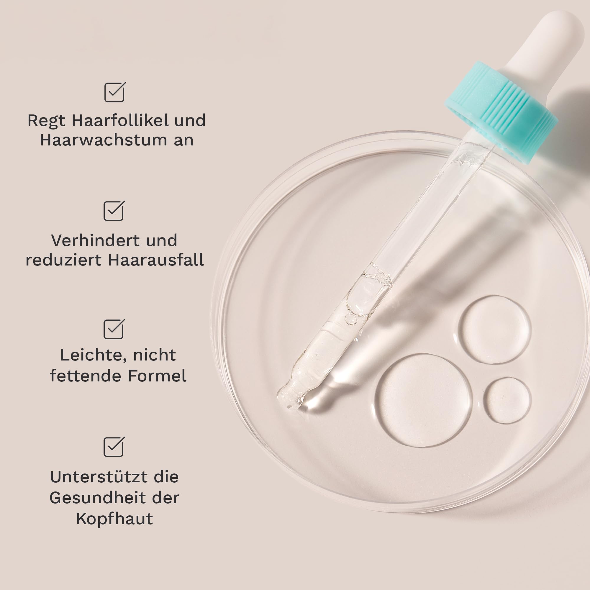 HAIR BURST Haar & Kopfhaut Serum - Rosmarinöl & Capixyl, Haarwachstum