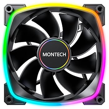 ARGBファン Reverse 黒 Amazon.co.jp: Montech RX140 PWM BLACK ARGB リバースファン