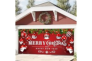 Christmas Garage Door Decoration 7x16: The Perfect Festive Addition for Your Holiday Decor