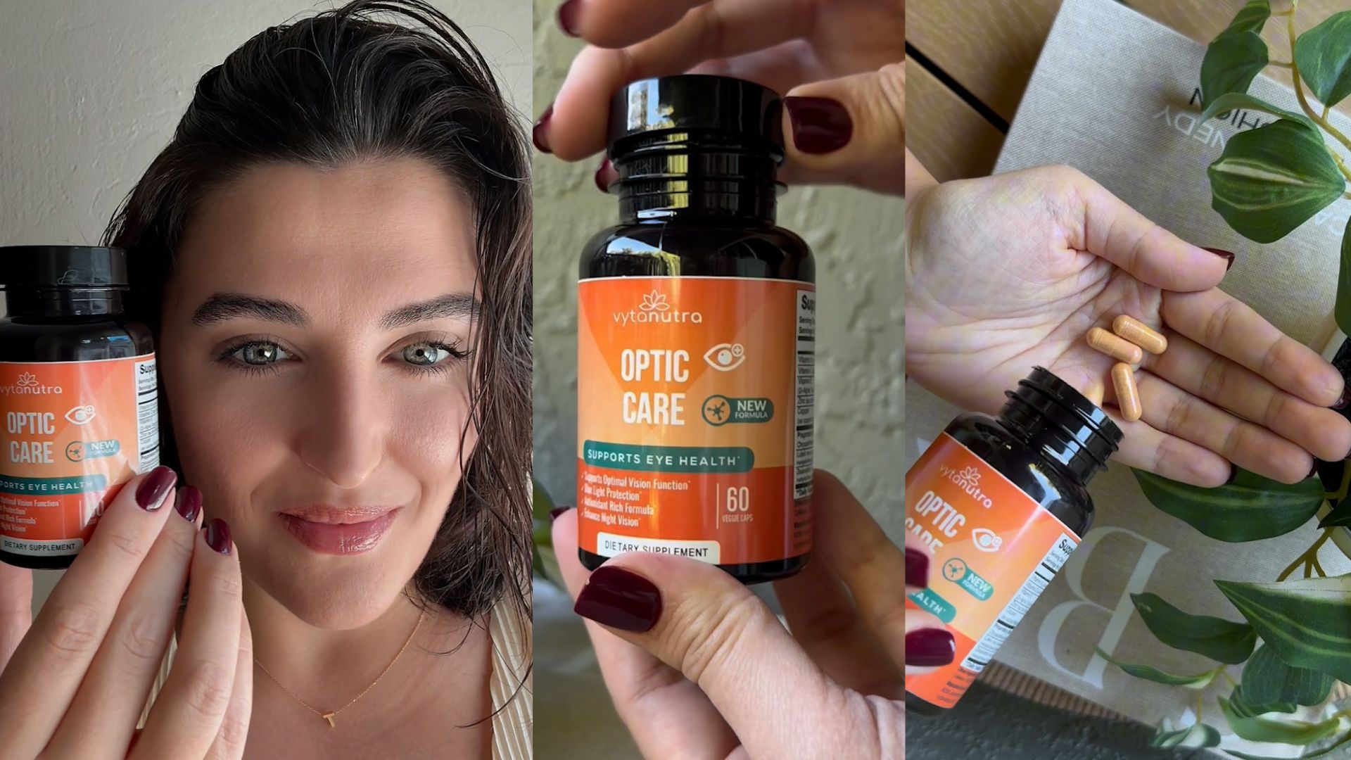 Amazon.com: Optic Care Eye Vitamins – Lutein, Zeaxanthin, Vitamins
