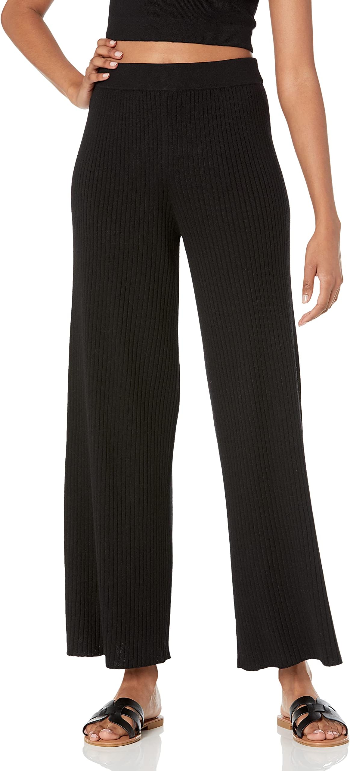 The Drop Women's Catalina Pull-On Rib Sweater Pant