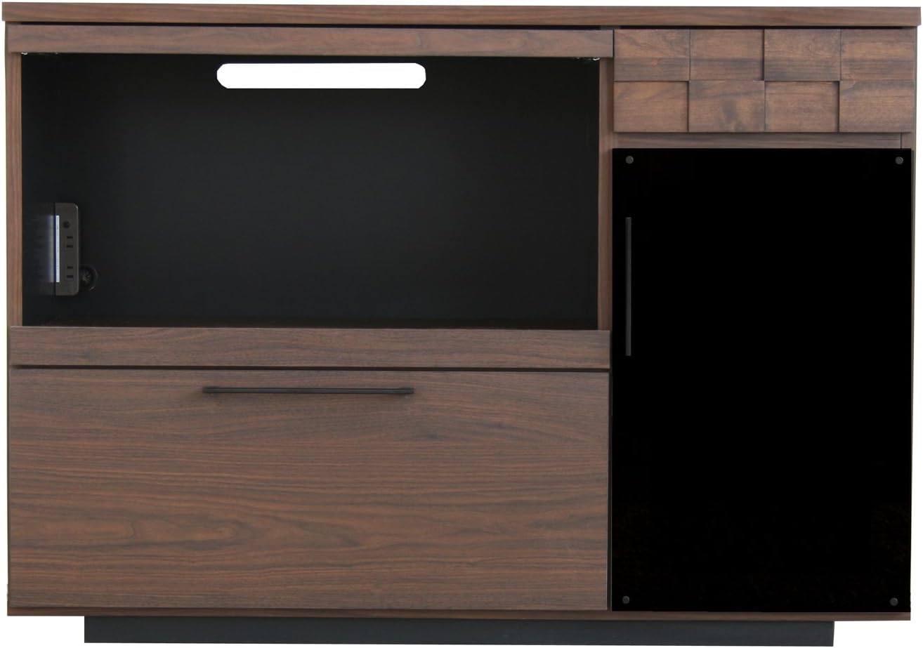 大川家具 GART カウンター COLK (コルク) 120cm幅 食器棚 アメリカン