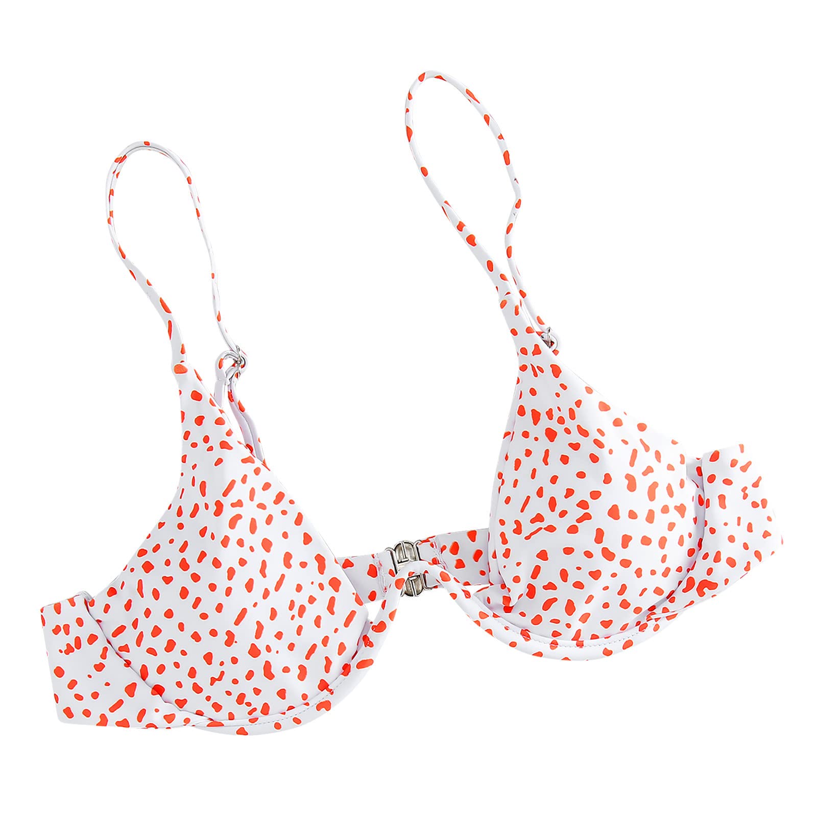 Generic Bikini con Aros y Estampado Mujer Bikinis Mujer 2024 Braga Alta Tallas Grande Mujer