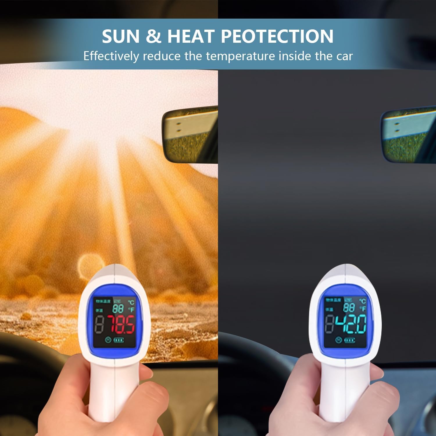 SUV Waterproof Car Covers for Automobiles All Weather Season UV Protection Snowproof Outdoor Full Cover Universal Fit SUV — view 7