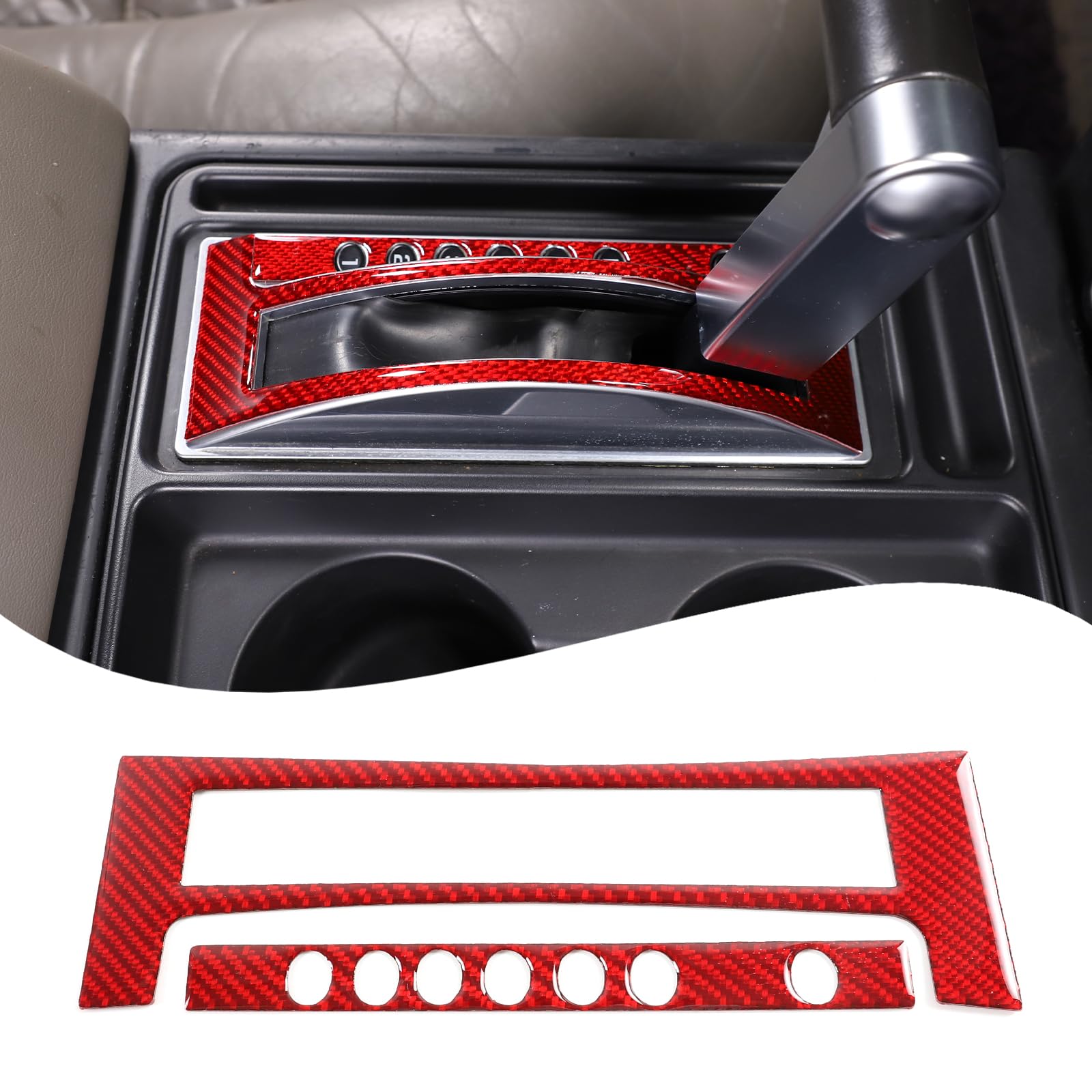 Amazon.com: Lcojicep Gear Shift Panel Cover Trim Compatible with