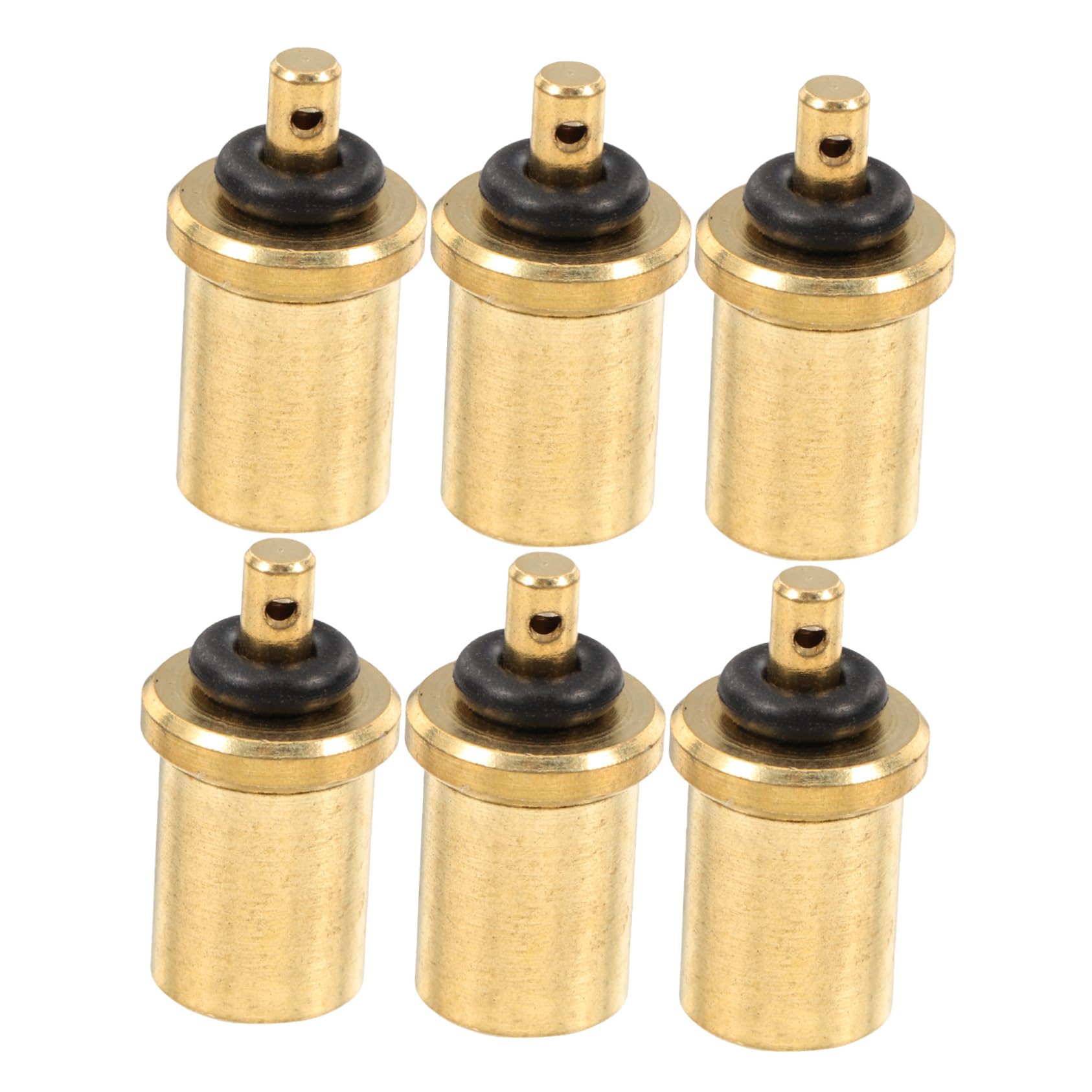 TOBBOMEY 6pcs Propane Refill Adapter Gas Tank Converter for Camping Hiking Lightweight Outdoor Nozzle Adapter for Seamless Refill Between and Flat Gas Canisters