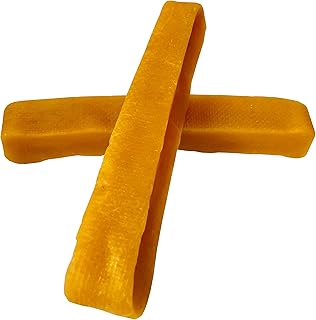 Snow Hill Himalayan Yak Cheese Dog Chews XXL Monster 2 Pcs Long Lasting Organic Protein-Rich Golden Bone Dog Treats Improved Oral Health