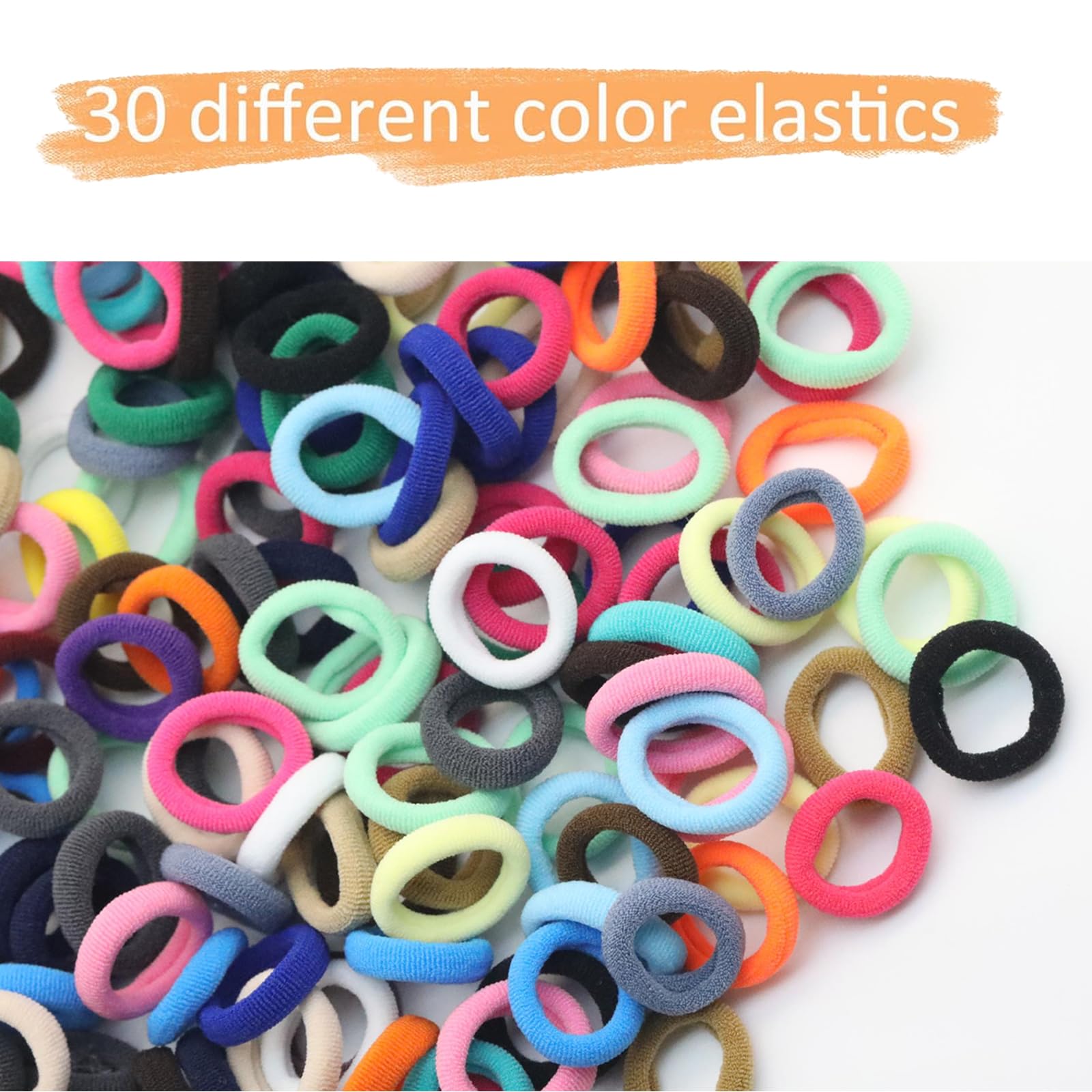 Elastici per capelli con fiocco per bambini, accessori per