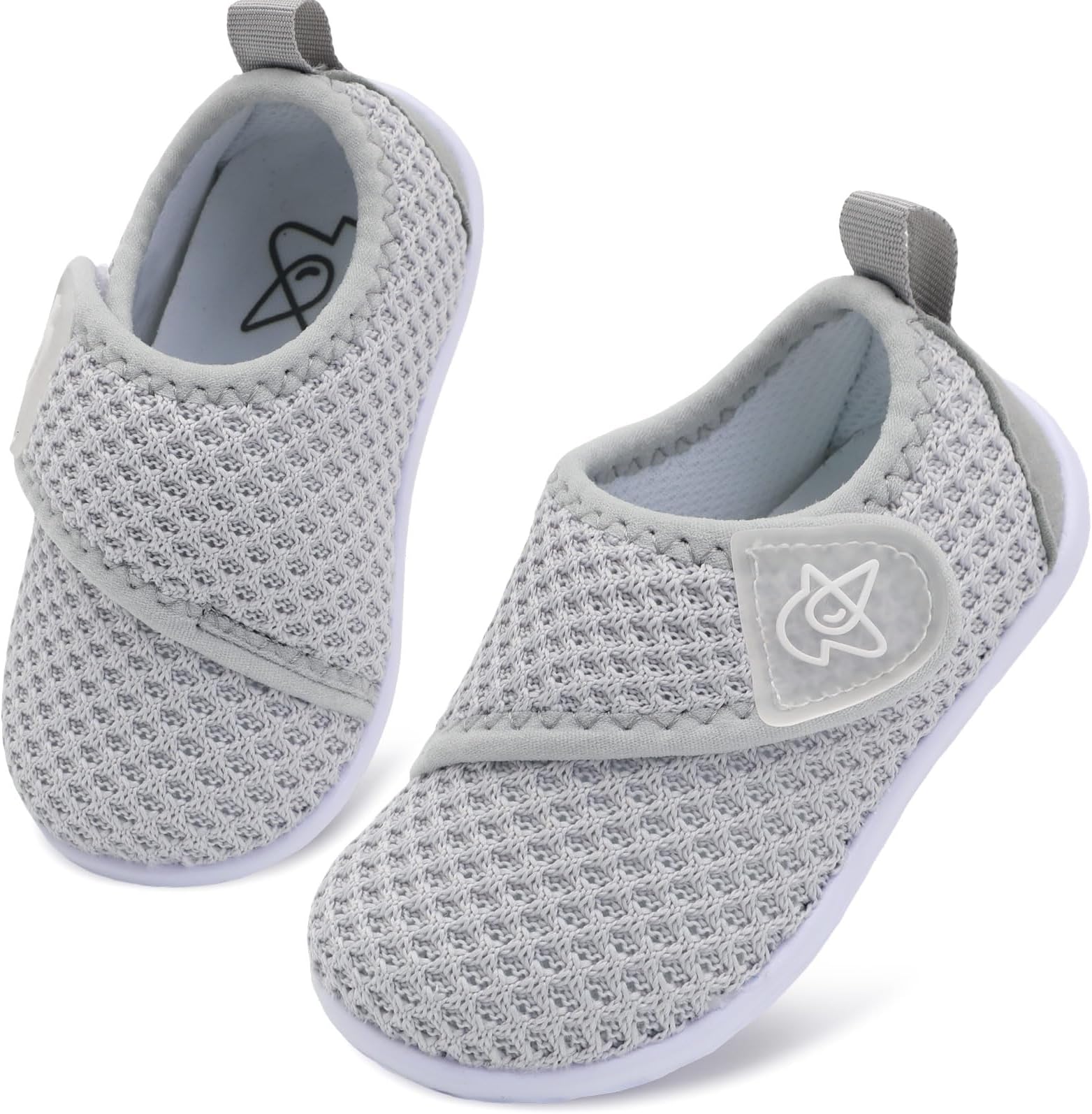 Baby Shoes Boys Girls First Walking Shoes Non-Slip Infant Sneakers Lightweight Slip-on Crib Sneakers for First Walkers