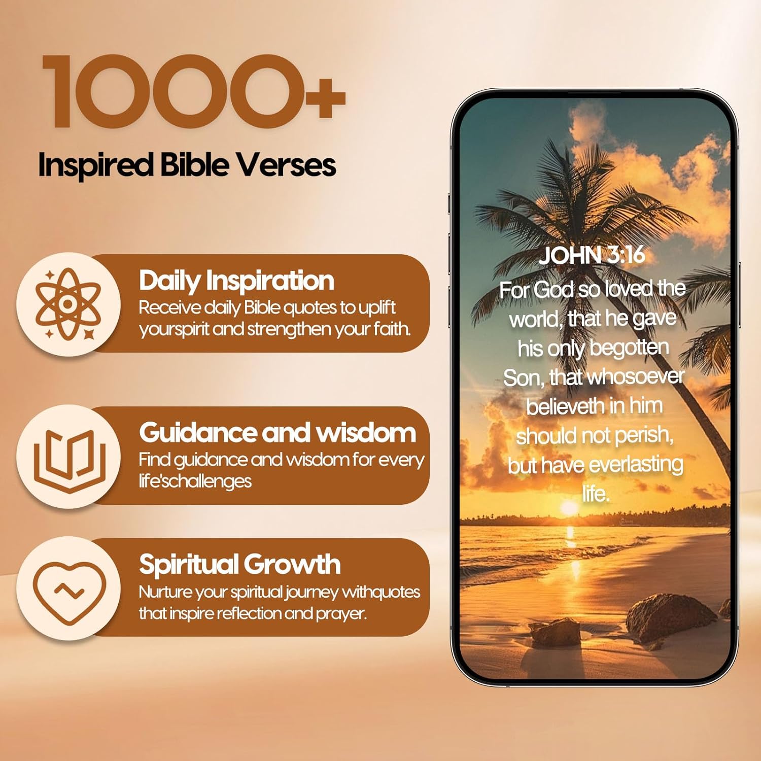 Bible Verse Bracelet，With Nfc Chip Christian Daily Bible Verse Bracelet，Faith Inspirational Gifts For Teens Women Men Religious Gospel - Image 4