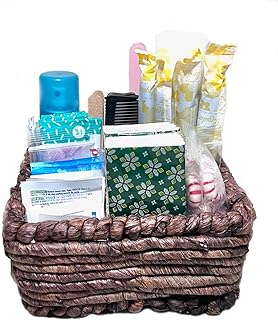 With You in Mind, inc - Restroom Amenity Basket - Women/Micro - 25 or le...
