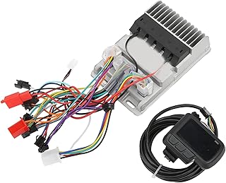 Kit de controlador de bicicleta elétrica, boa dissipação de calor, kit de controlador sem escovas para guidão de 22 mm de diâmetro para scooter de bicicleta elétrica