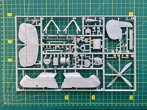 Miniatura 2 de Roden Airco DH-2 - Kit de modelo de avión con empujador biplano
