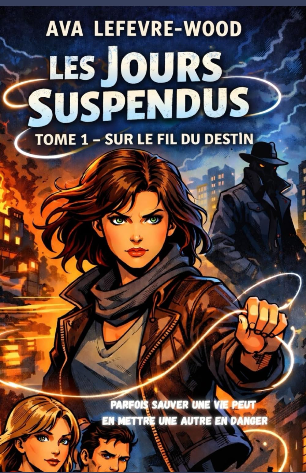 Les jours suspendus Tome 1 – Sur le fil du destin: Parfois sauver une vie peut mettre une autre en danger !