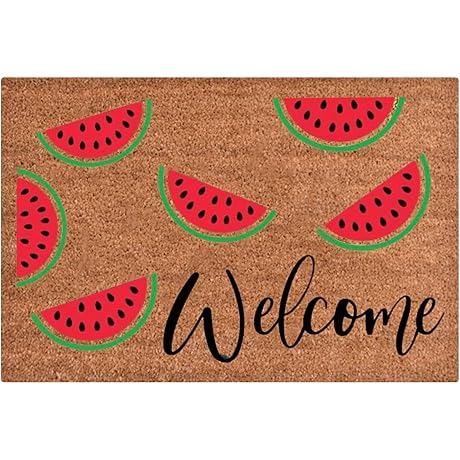 Watermelon Door Mat: Refresh Your Doorway with Summer Charm