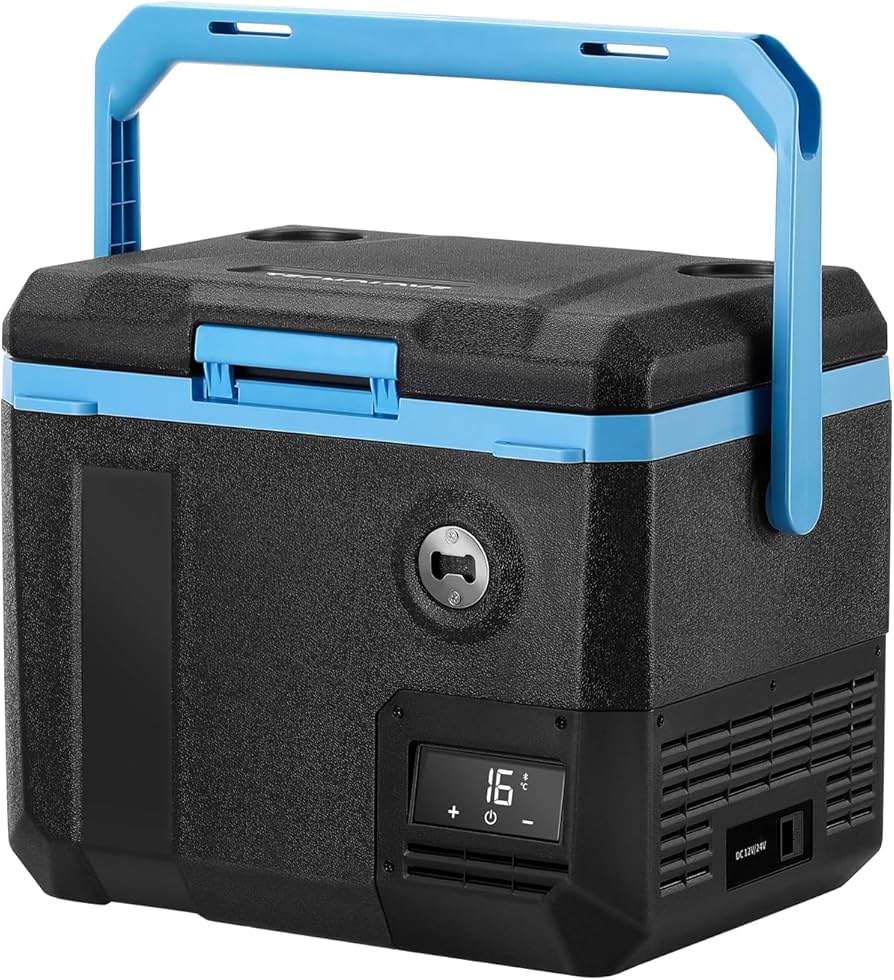 Amazon.co.jp: Tecnolove 車載冷蔵庫 20L -20℃～20℃ 急速冷凍