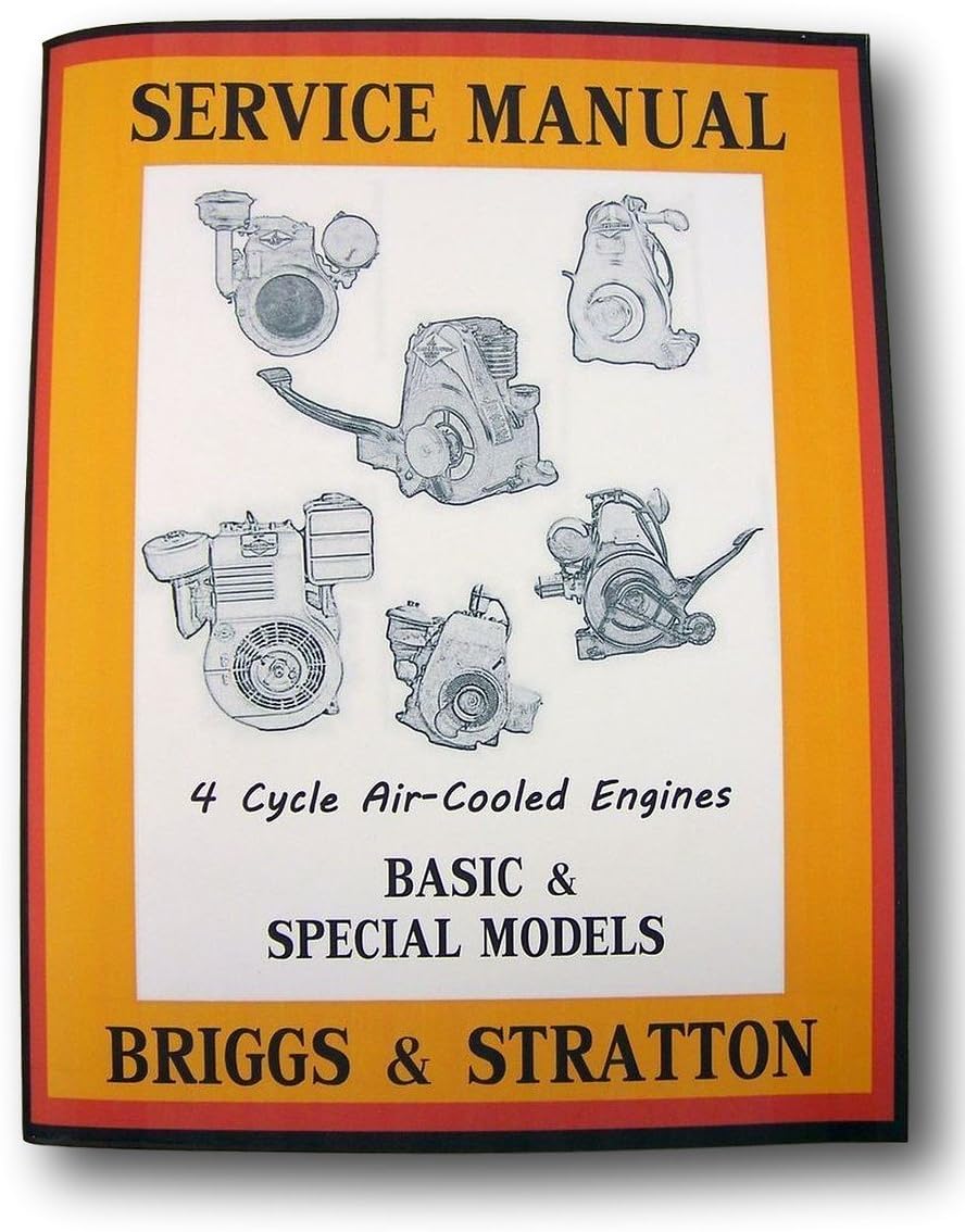 Briggs Stratton Blr4 Blr6 Bp Br4 Br6 Engine Service Shop Overhaul Repair Manual