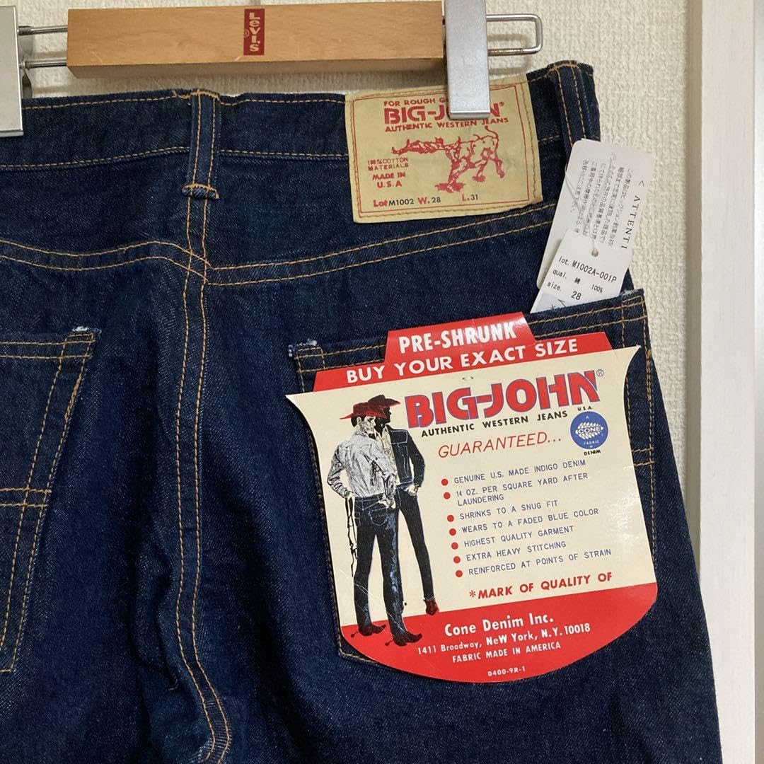 Amazon.co.jp: BIG JOHN 1ST Reprint M1002 Made in USA W28 : Toys 