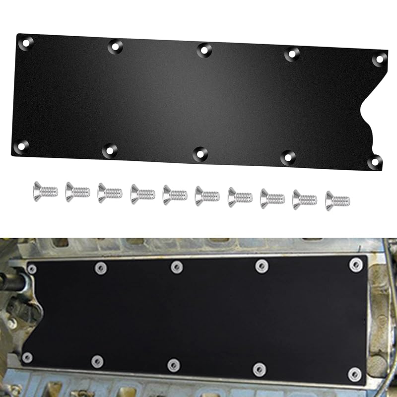Tampa de vale LS Gen 3 Endxedo com suporte para sensor de detonação – Preta