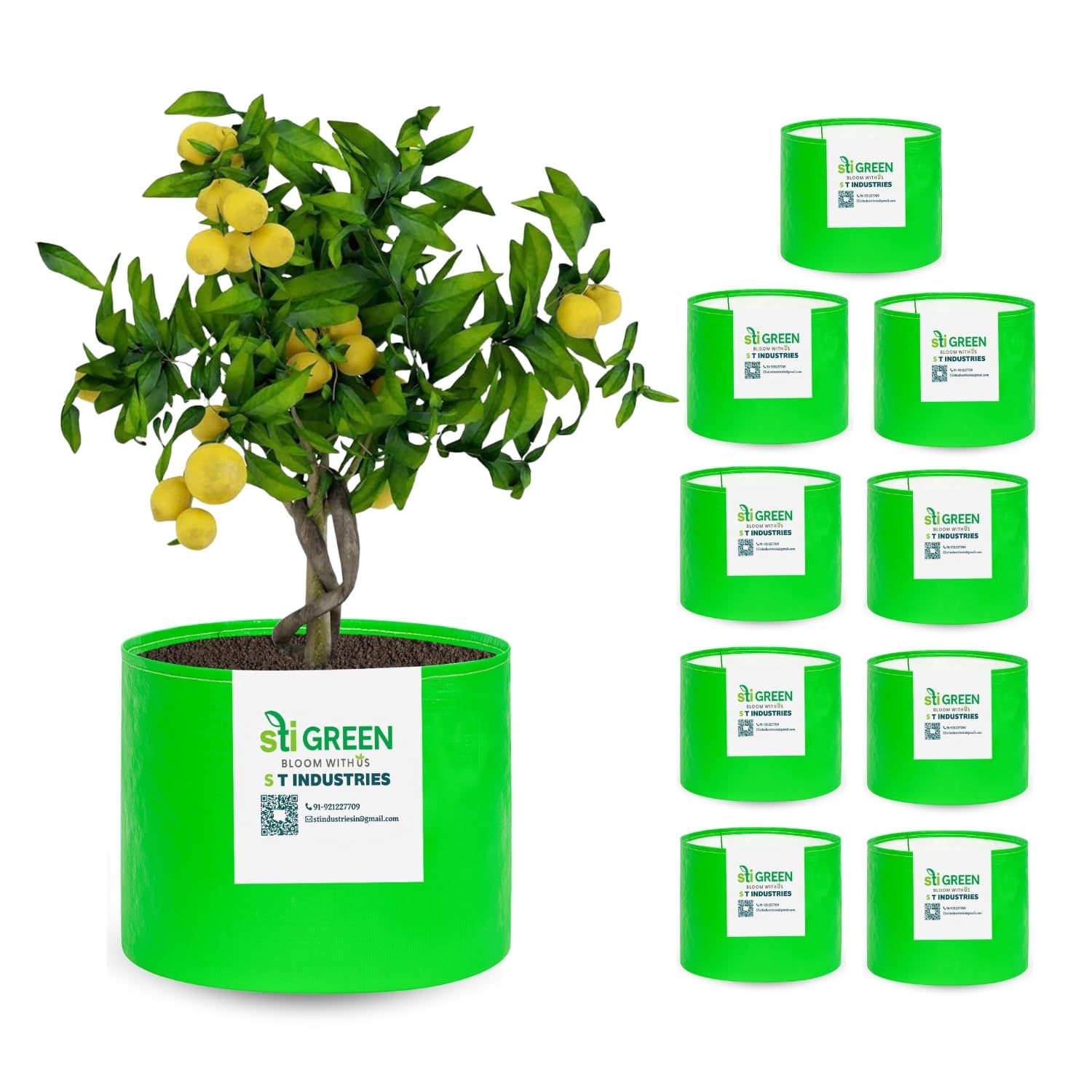 HDPE Grow Bags - Durable Plant Containers -19