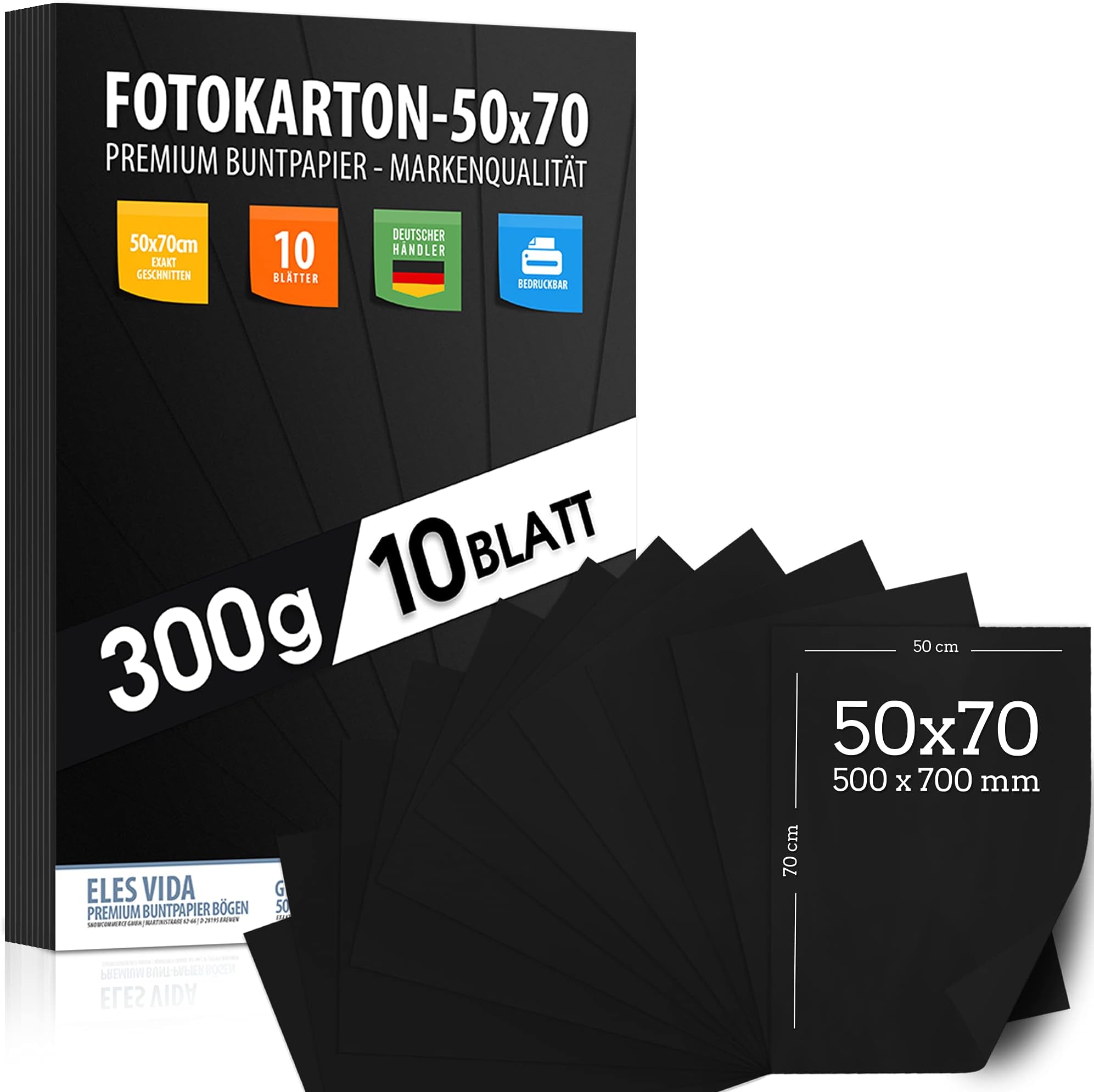 Cartoncino Fotografico A5 300g/m&sup2; - Bianco Nevoso, Per Stampe, Fai Da Te E Scrapbooking