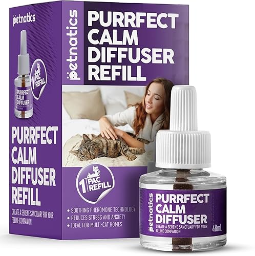 Cat Calming Diffuser Refill | 24/7 Soothing Pheromone Technology for