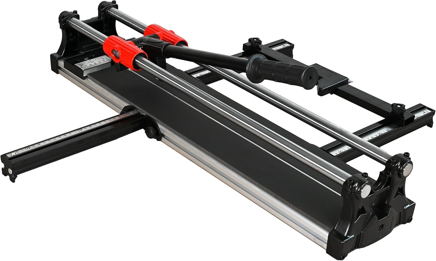 24 inch Double Guide Rails Manual Tile Cutting Machine Wide Aluminum Bottom Plate Ceramic Porcelain Floor Tile Cutter Heavy Duty 600mm/60cm R2818T060