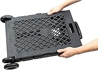 Vista 5 de Olympia Tools 85-404 Pack-N-Roll Mesh Portable Tools Carrier 55 Lb. Load Capacity, Black