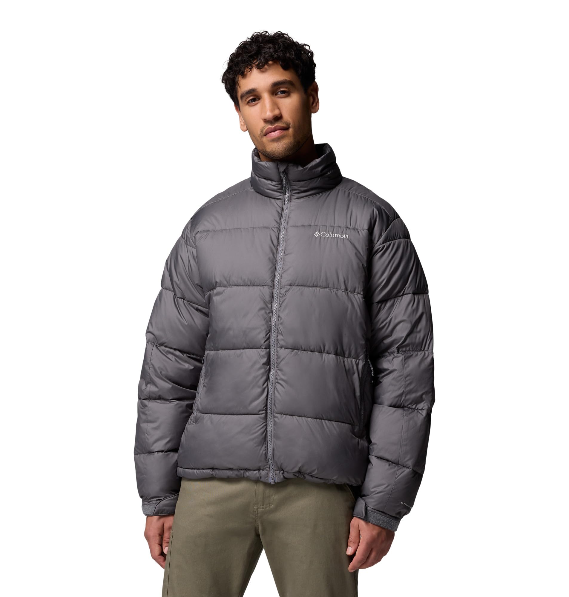 Columbia Men's Pike Lake 2 Jacket, Puffer Jacket, City Grey, L