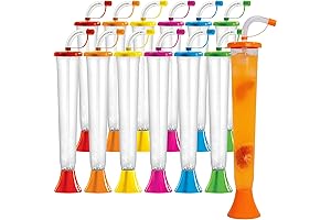 Elegant Carnival Cups: Sweet World European Yard Cups Party 12-Pack