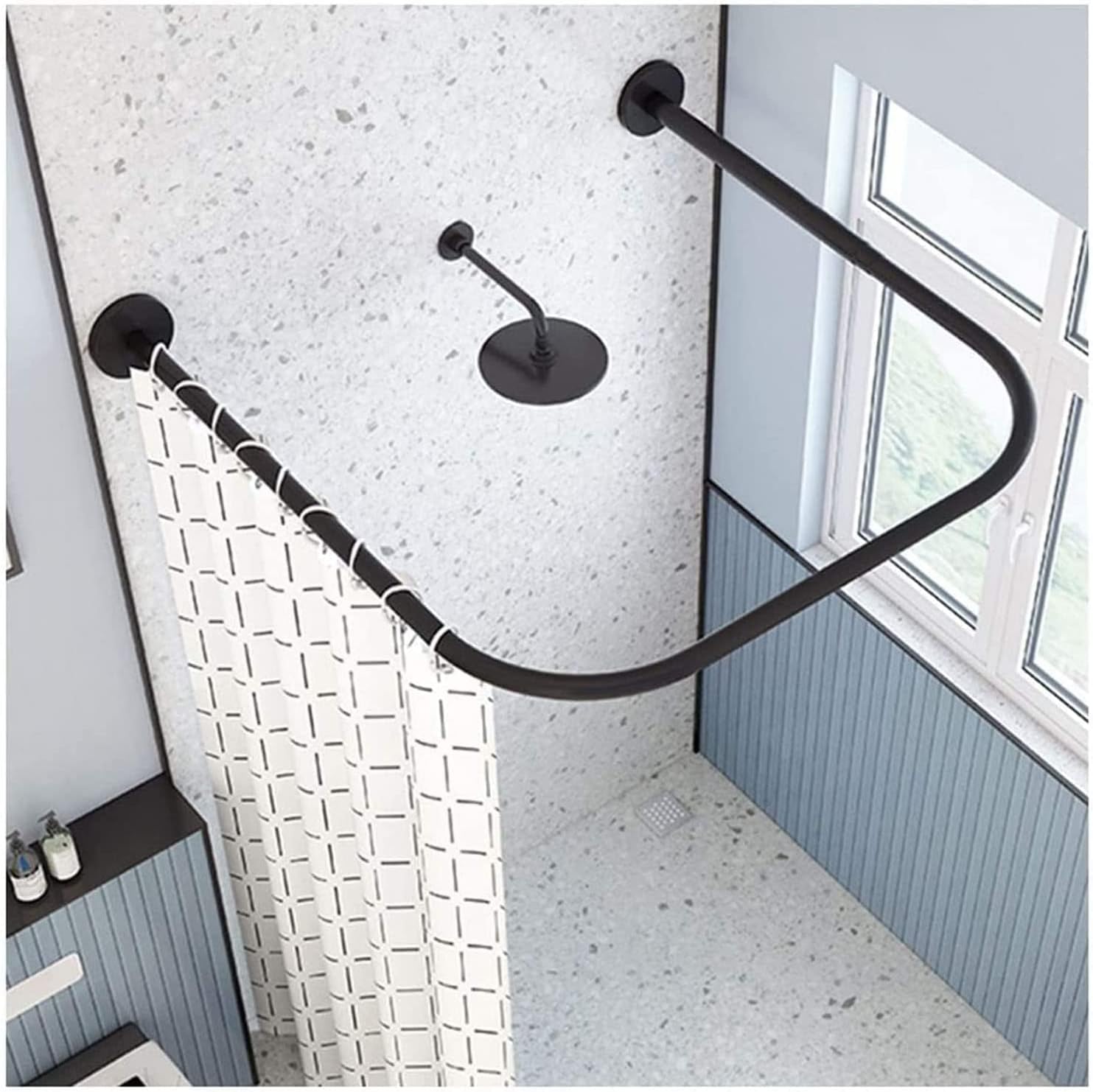 Barre De Douche Extensible, Tringle Rideau Douche, Barre Extensible