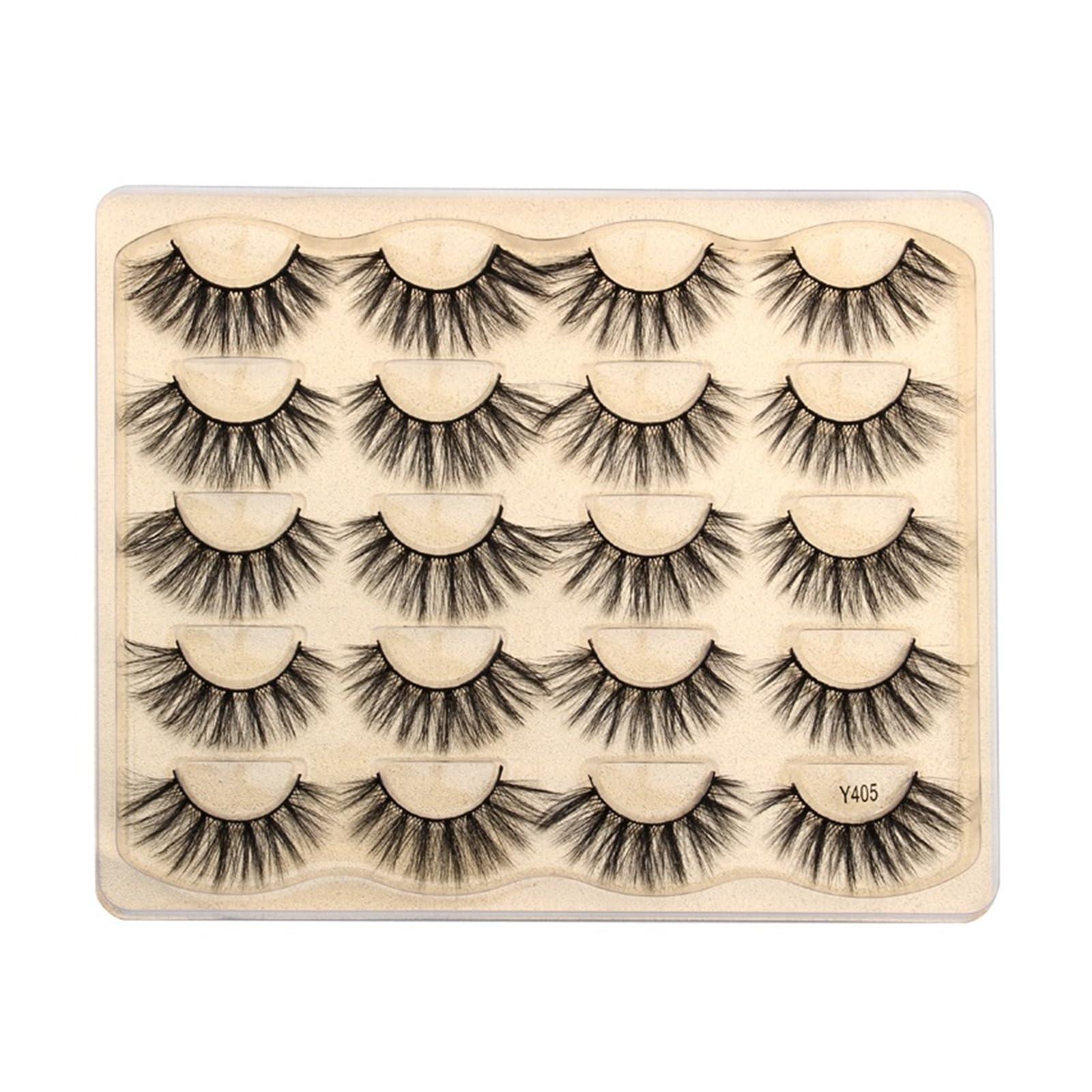 UAMOU 50 100 300pairs Natural Mink Eyelashes Faux 3d Mink lashes Strip Thick Dramatic False Eyelashes Extension Makeup